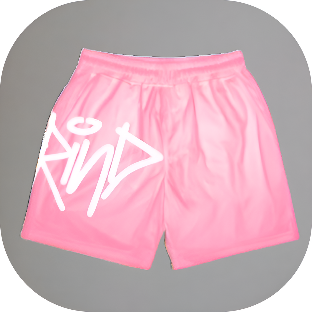 KIDGRIND MESH SHORT PINK